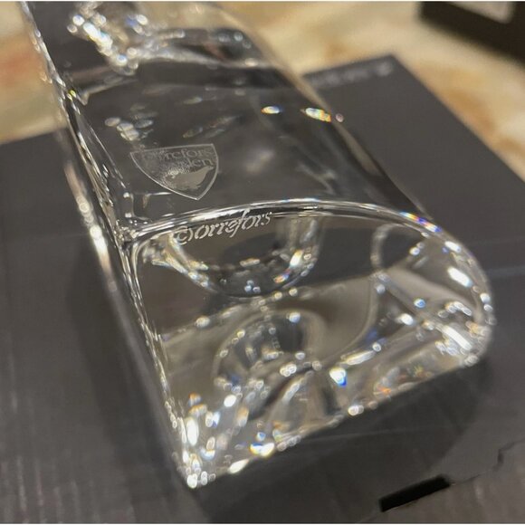 NWT Orrefors Crystal Quartet Votive Candel Holders by Helen Krantz - Picture 2 of 8